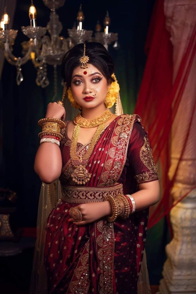 Bengali Bride Blouse Designs