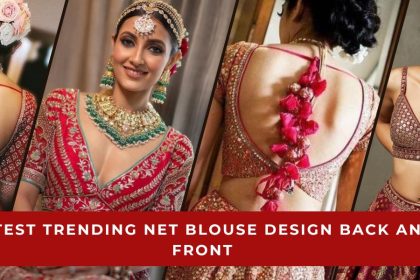 Blouse Design For Lehenga Front And Back