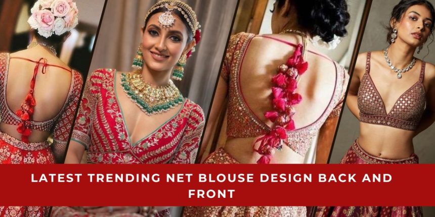 Blouse Design For Lehenga Front And Back