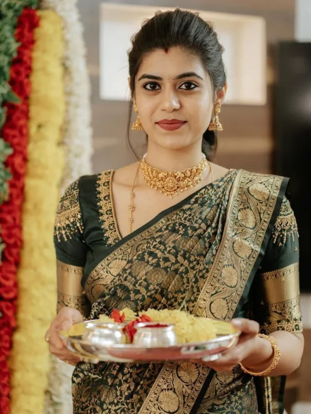 Unique Blouse Designs For South Indian Brides!