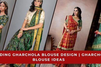 Gharchola Blouse Design