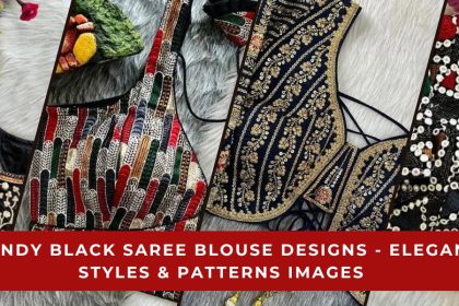 Black Saree Blouse
