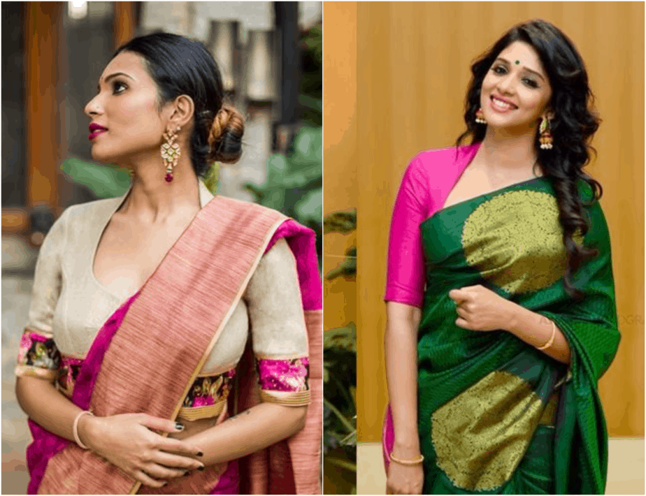 Latest And Truly Stunning Pattu Saree Blouse Designs