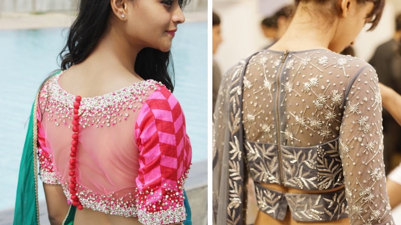 Sheer Delight with Net Blouses