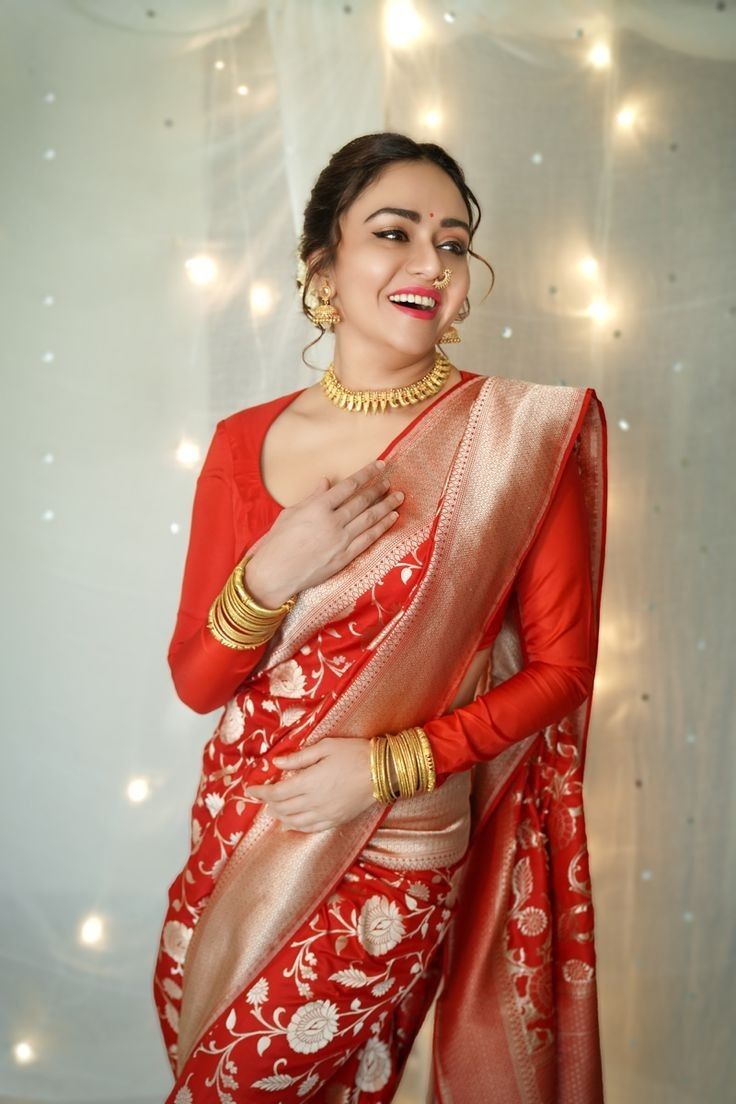 Full Sleeve Blouse Designs for Sarees