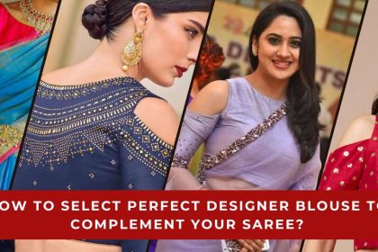 Cold Shoulder Blouse Designs