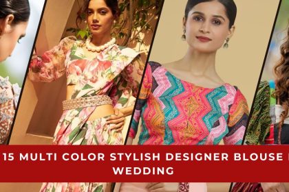 Multi Color Stylish Designer Blouse for Wedding