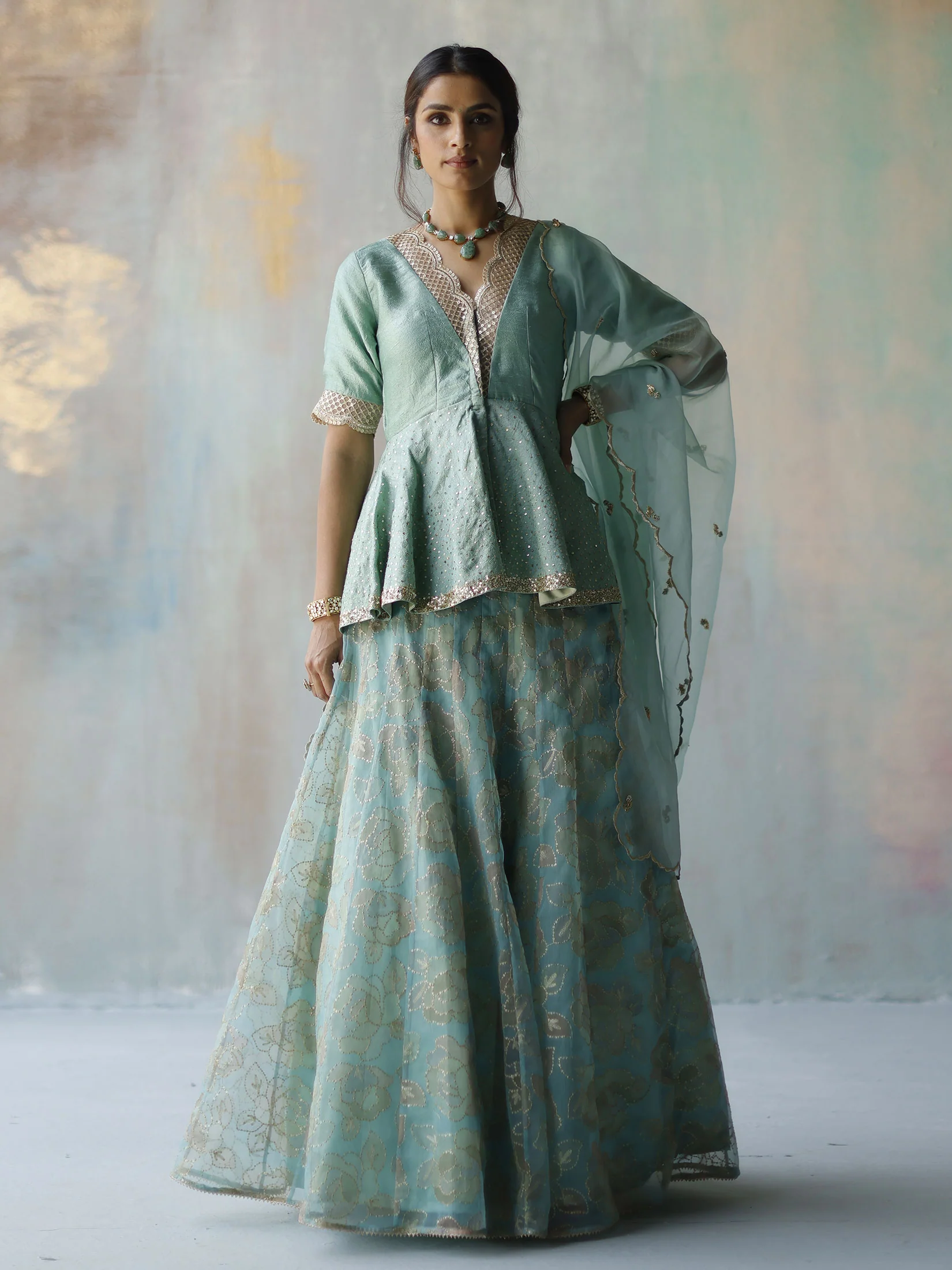 Peplum Blouse for lehenga