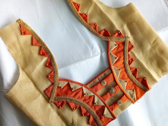 Blouse Patch Work Design Cutting