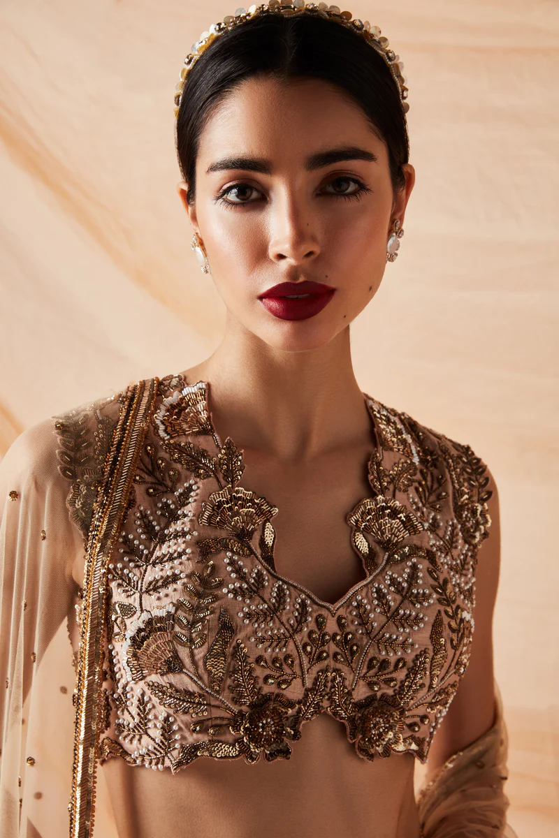 cap-sleeve-moti-blouse