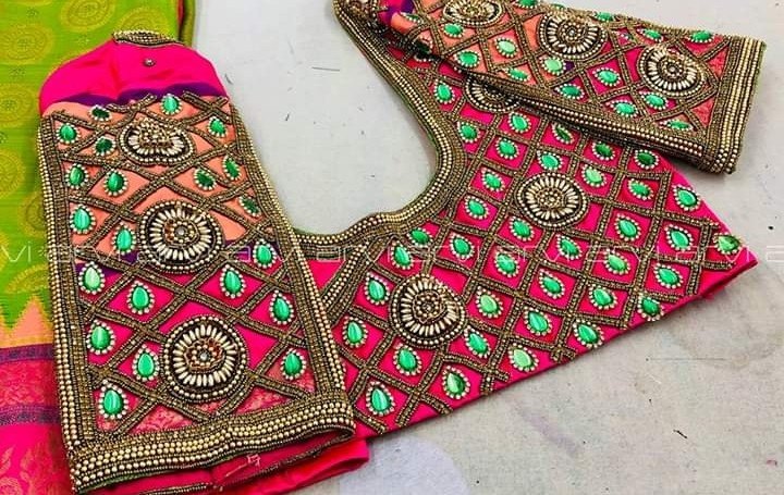 Cut Work Blouse Designs