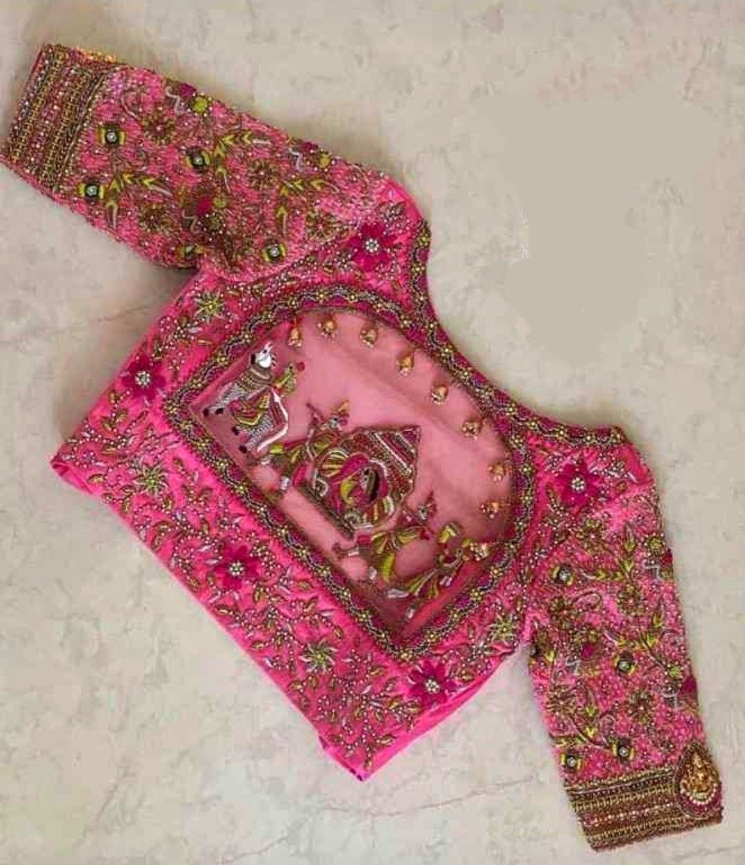 Cut Work Blouse for Party Wear