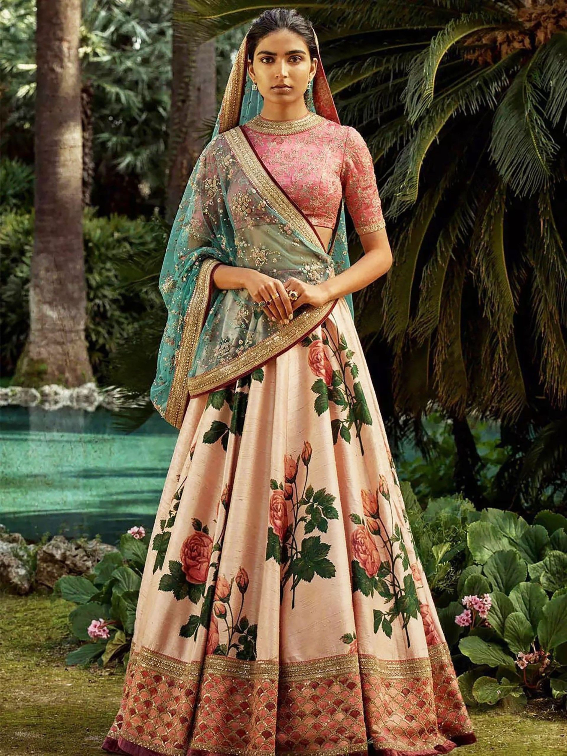 Embroidered Blouse for lehenga