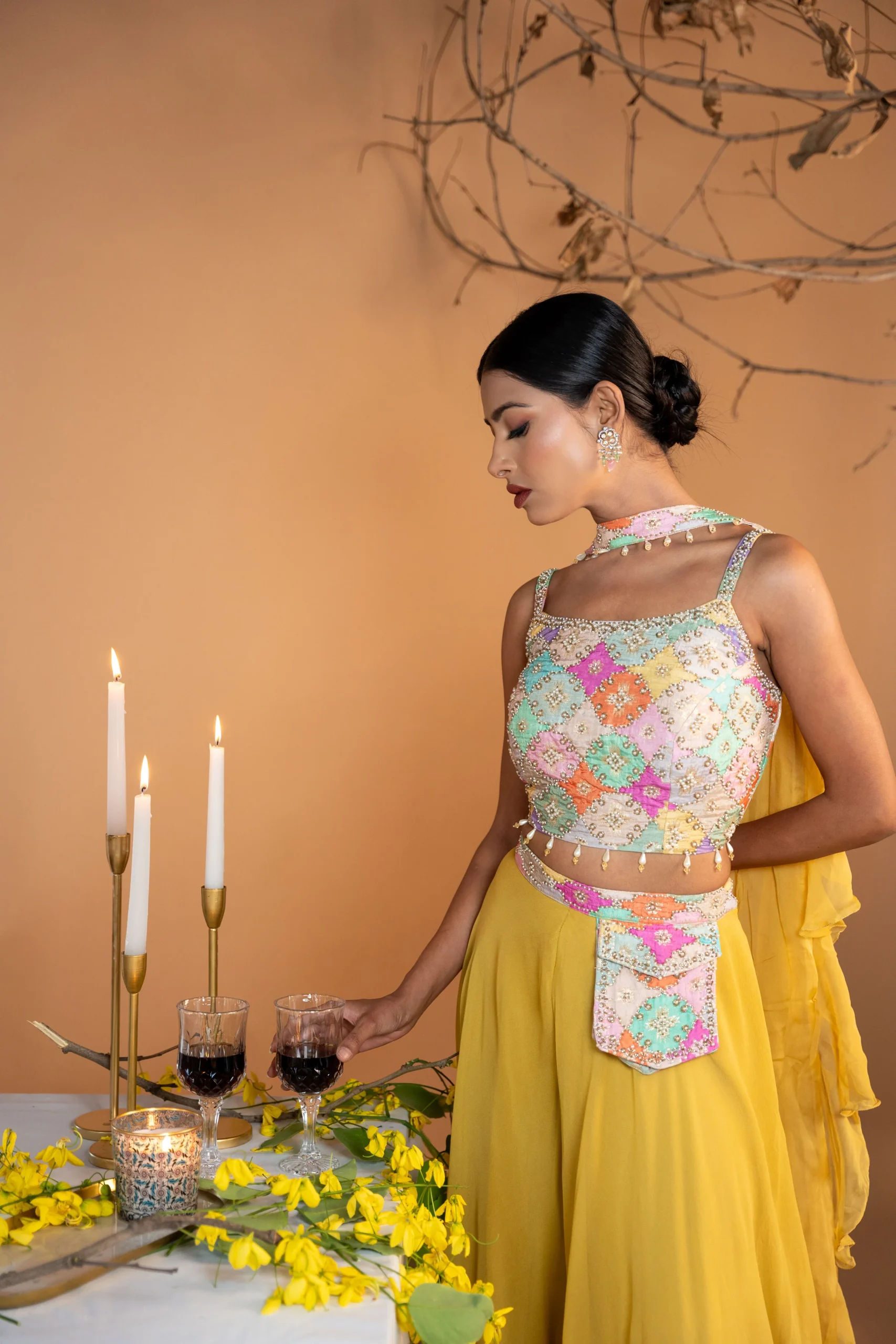 Moti Work Blouse Design