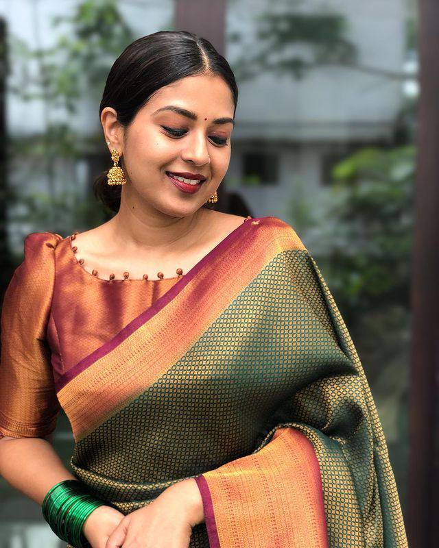 Banarasi Saree Blouse Designs Images