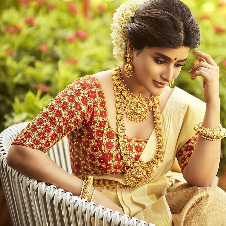 Maggam thread work blouse designs
