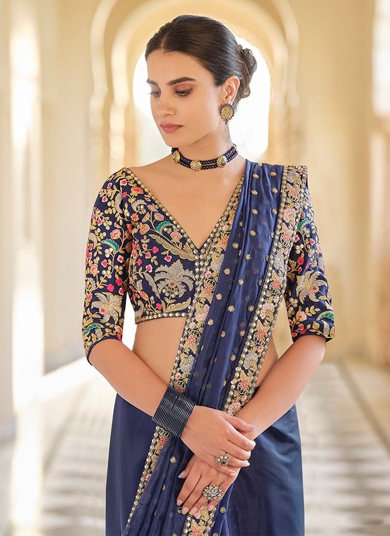 Trendy Thread Work Blouse
