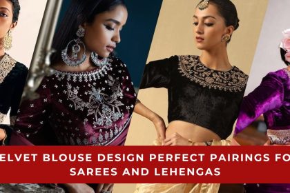 Velvet Blouse Design