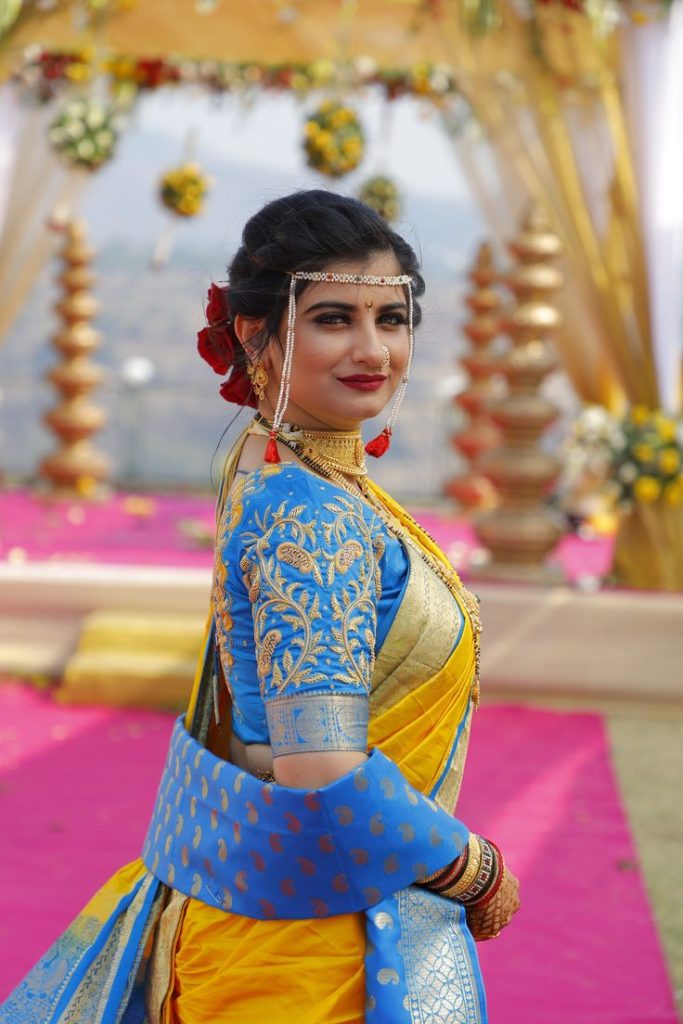 Blouse Design for Marathi Bride