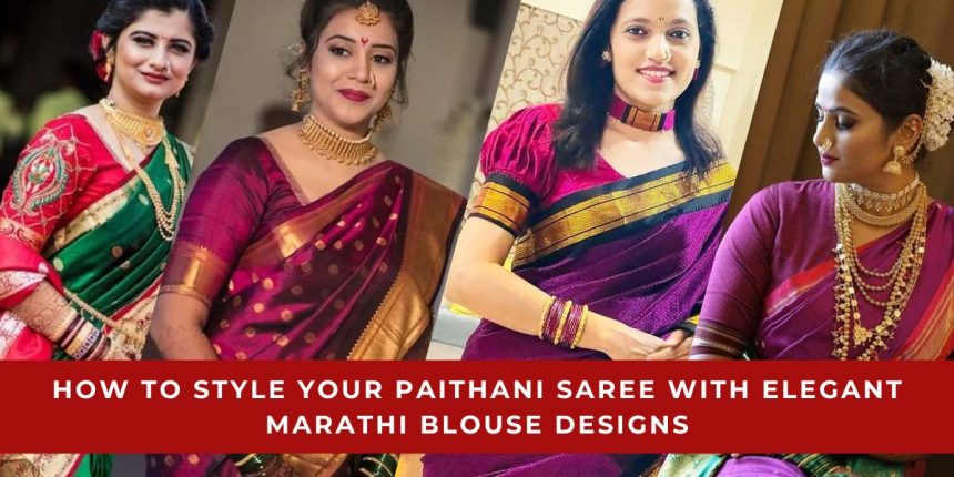 How to Style Your Paithani Saree