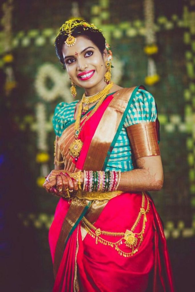 Marathi Bride Blouse Design