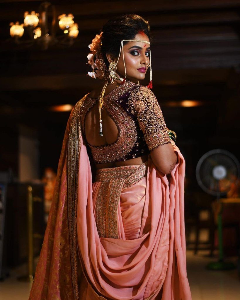 Marathi Navari Blouse Design