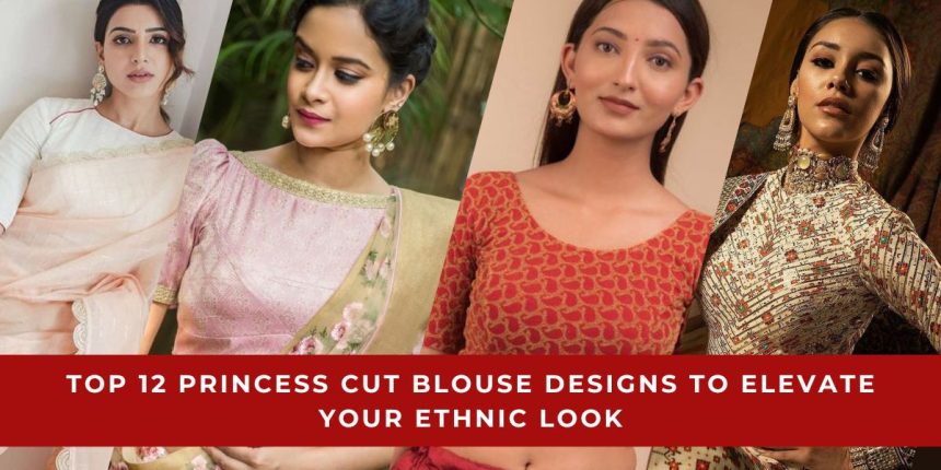 Princess Cut Blouse Designs