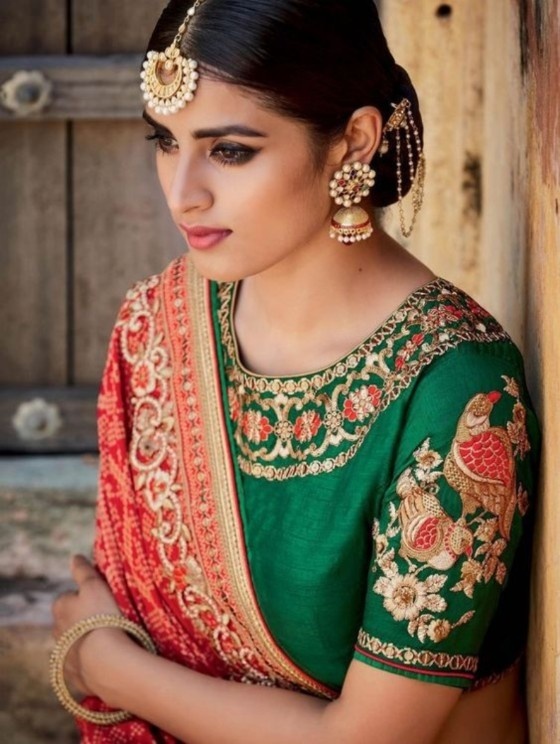 Simple Maggam Work Blouse Designs