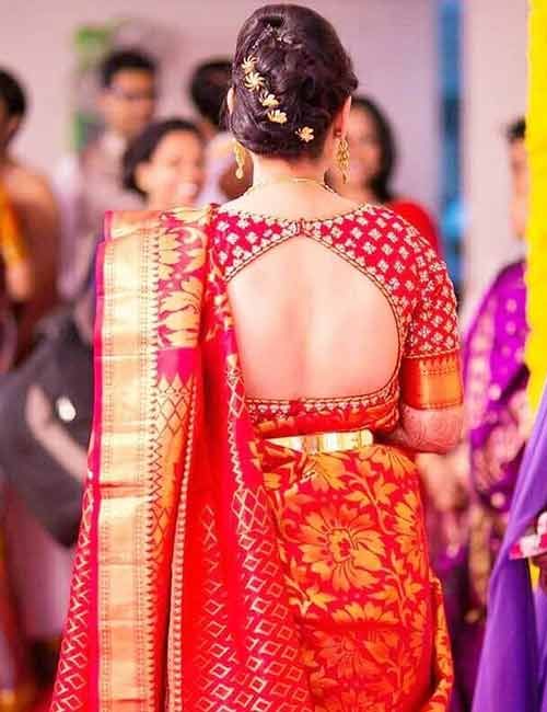 Wedding-Saree-Blouse-Designs-Front-and-Back