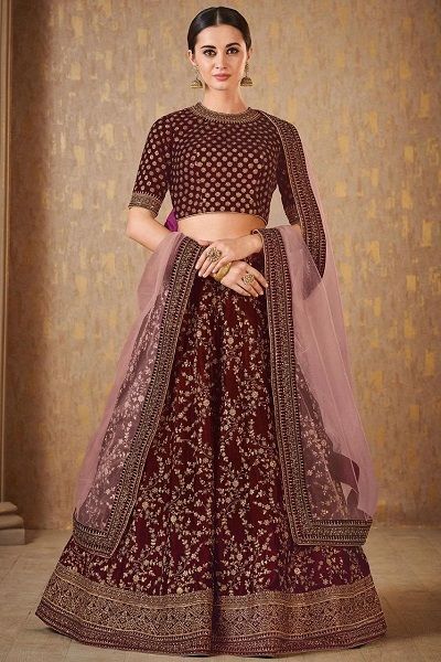 Lehenga Choli Blouse Designs