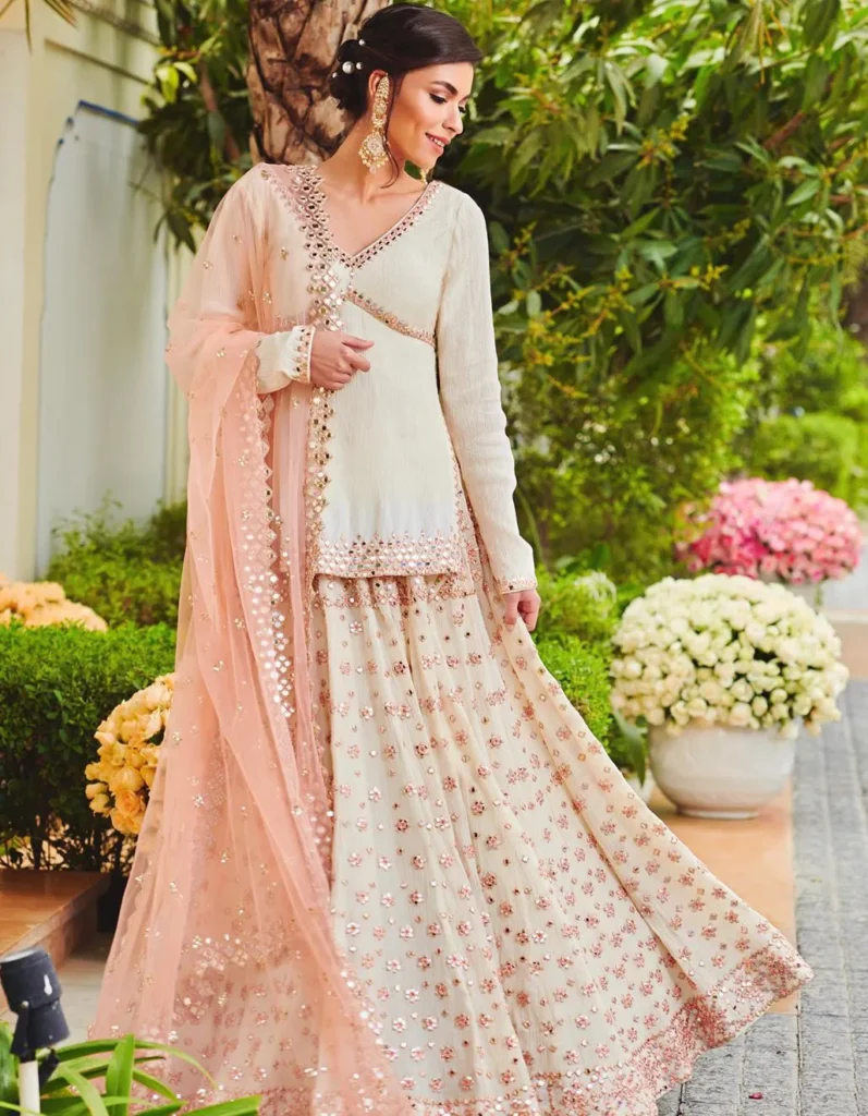 Lehenga Long Blouse Designs