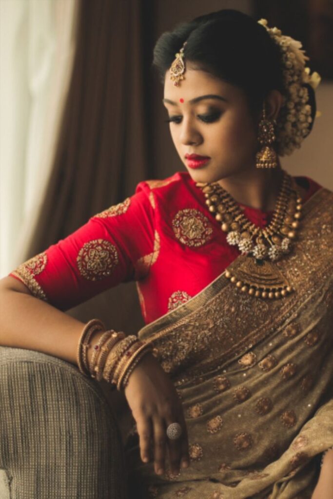 Simple South Indian Blouse Design