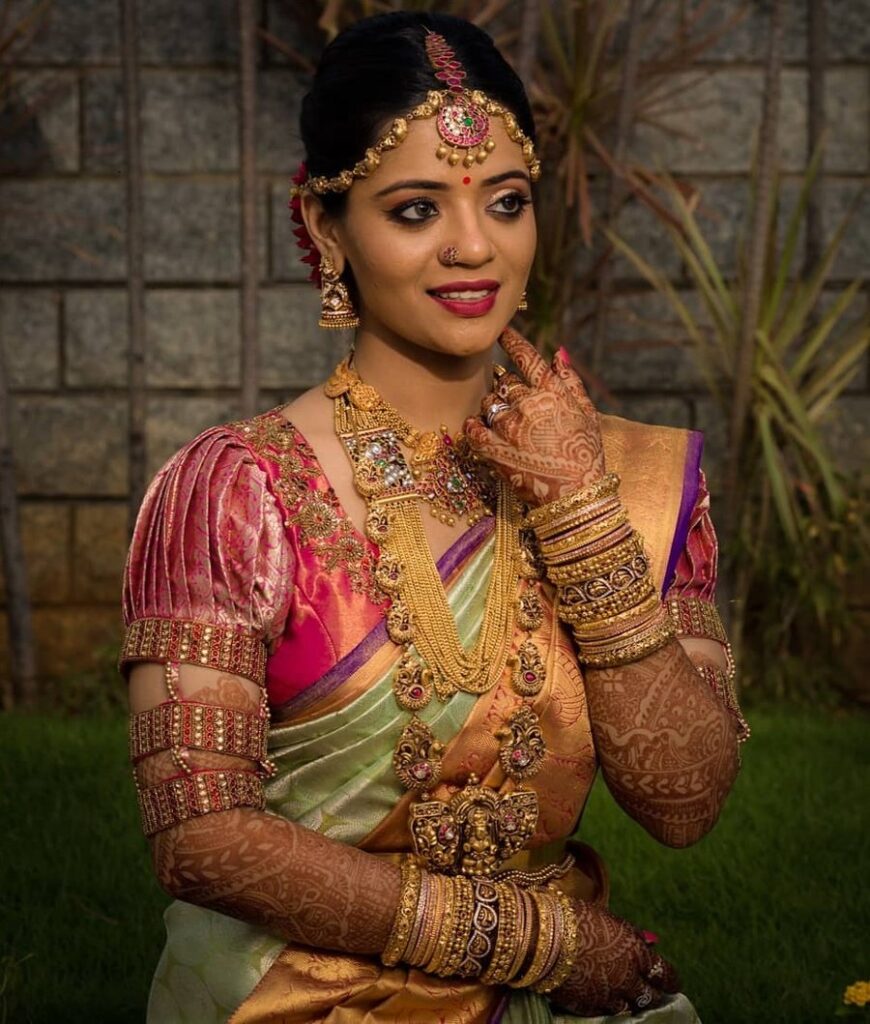 Bahubali Blouse Back Design