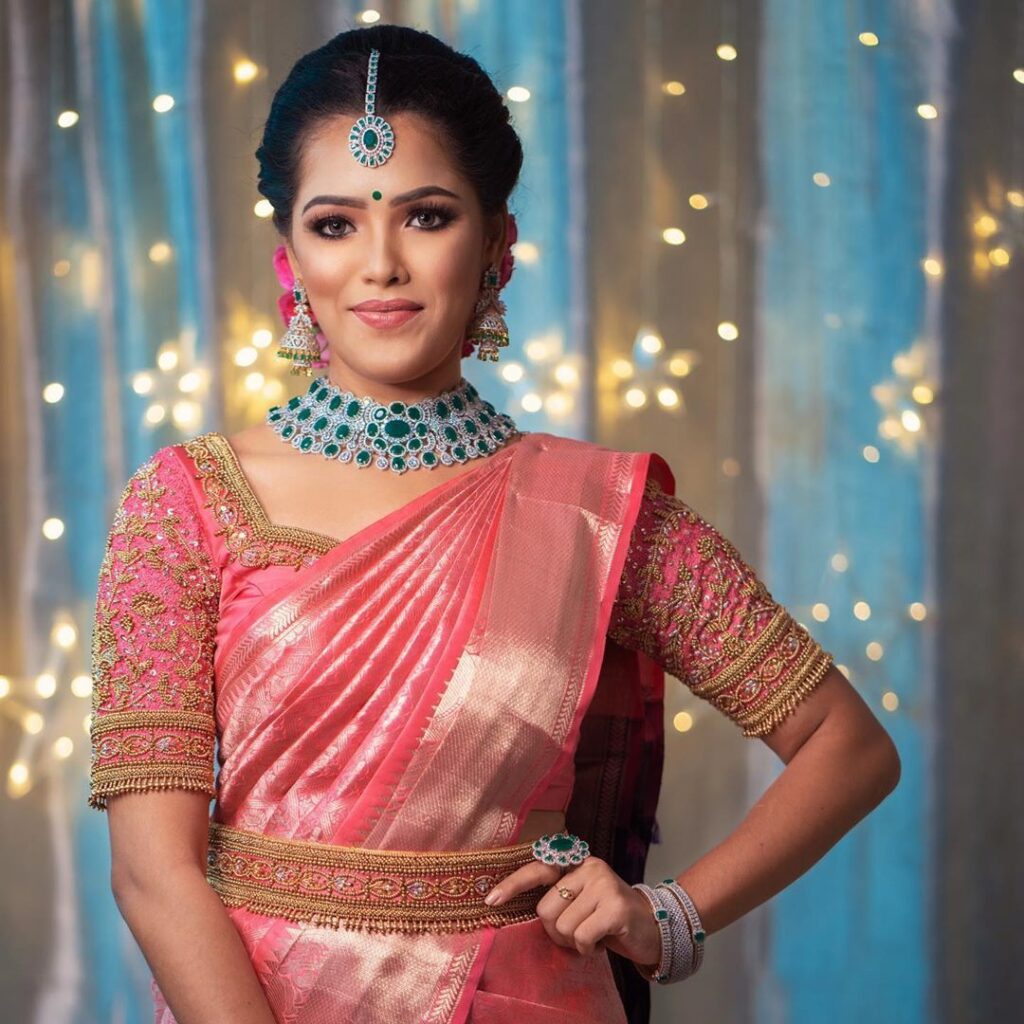 Belt Style Blouse Design