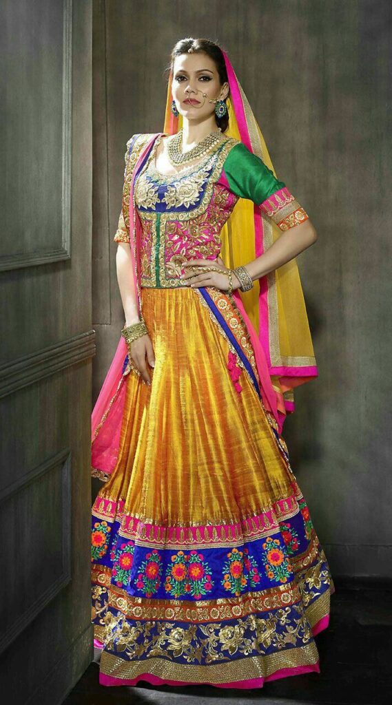 Blouse Designs for Rajasthani Lehenga