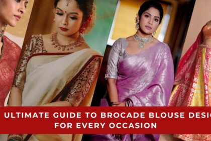 Brocade Blouse Designs for Every Occasion