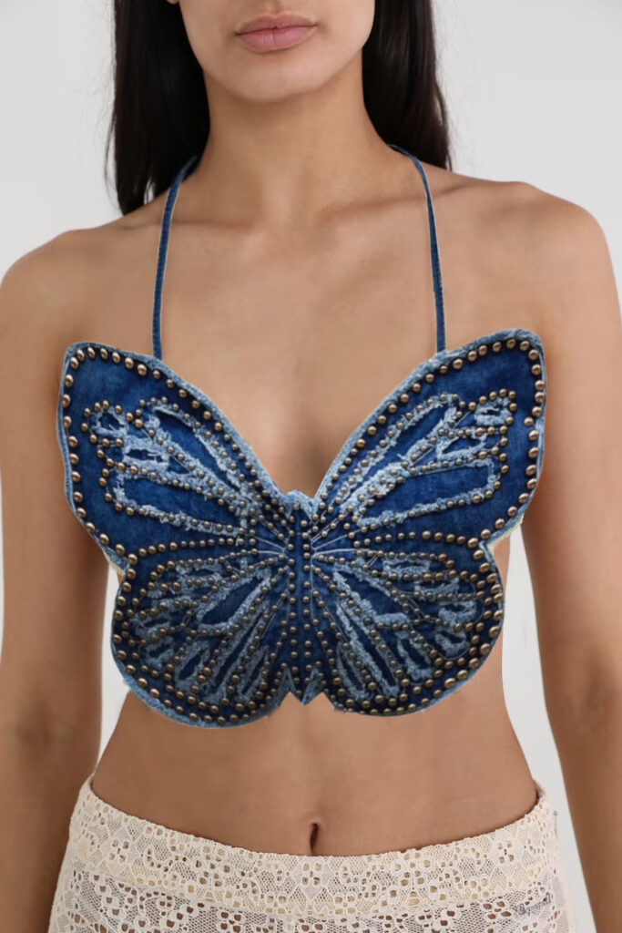 Butterfly Design for Blouse