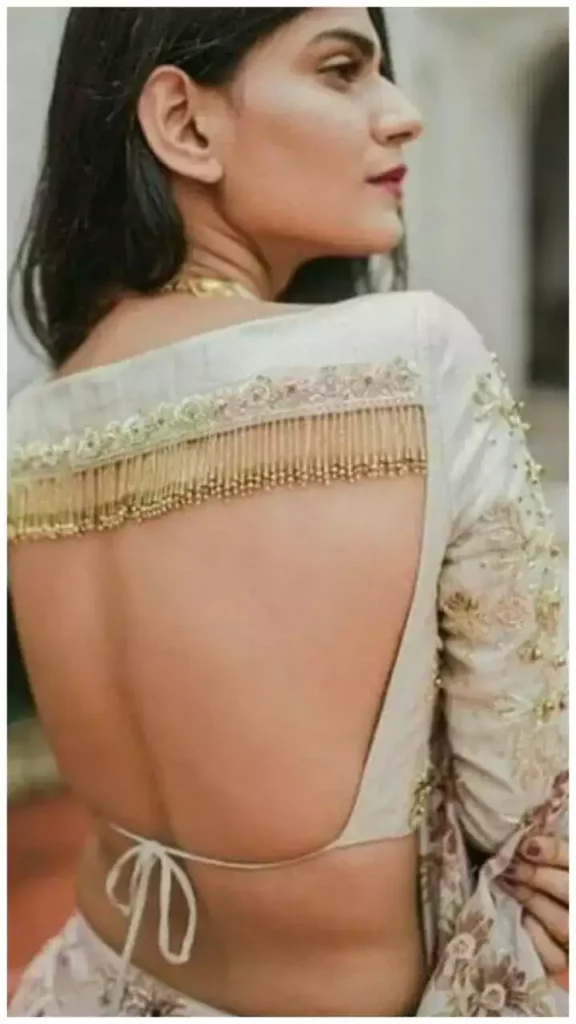 Pipe Lace Blouse Design