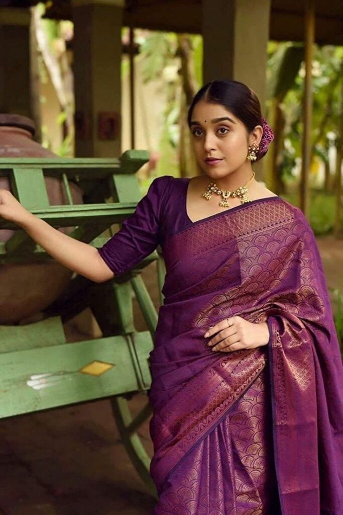 Purple Blouse