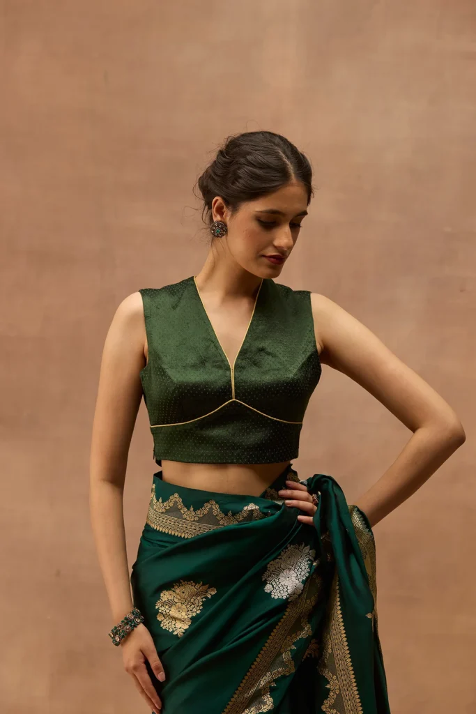 Saree Blouse Piping Design