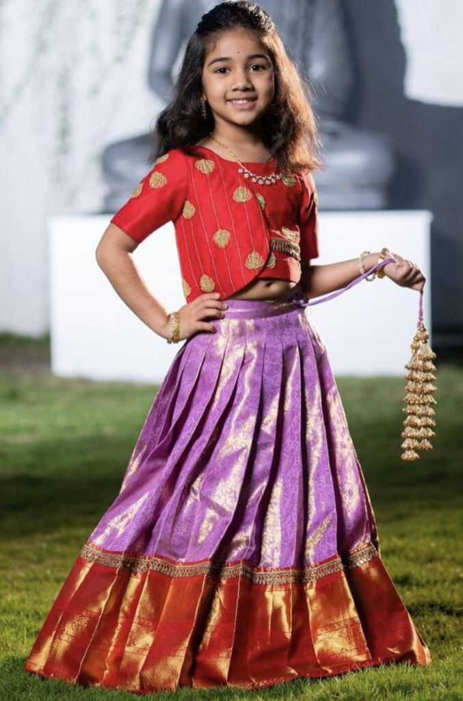 Trendy Kids Blouse Designs
