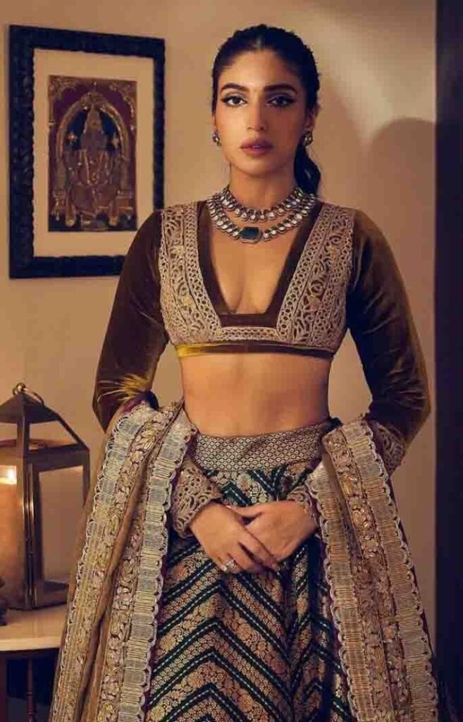 Western Lehenga Blouse Designs