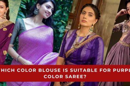 Which Color Blouse is Suitable for Purple Color Saree