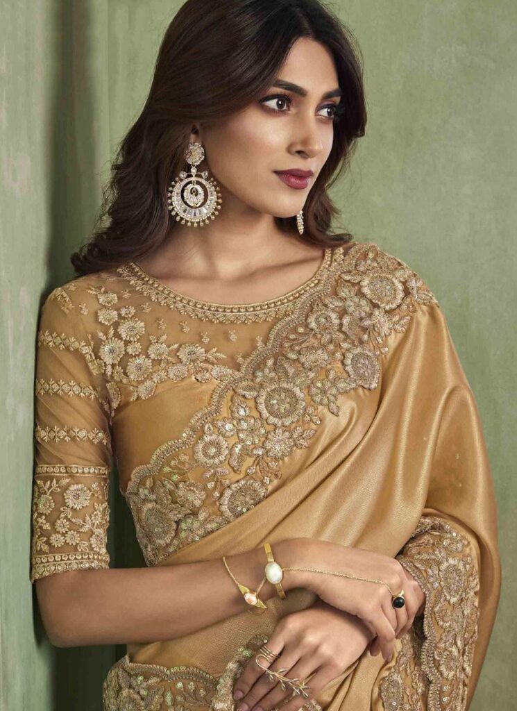 Zardosi Gota Work Blouse Designs