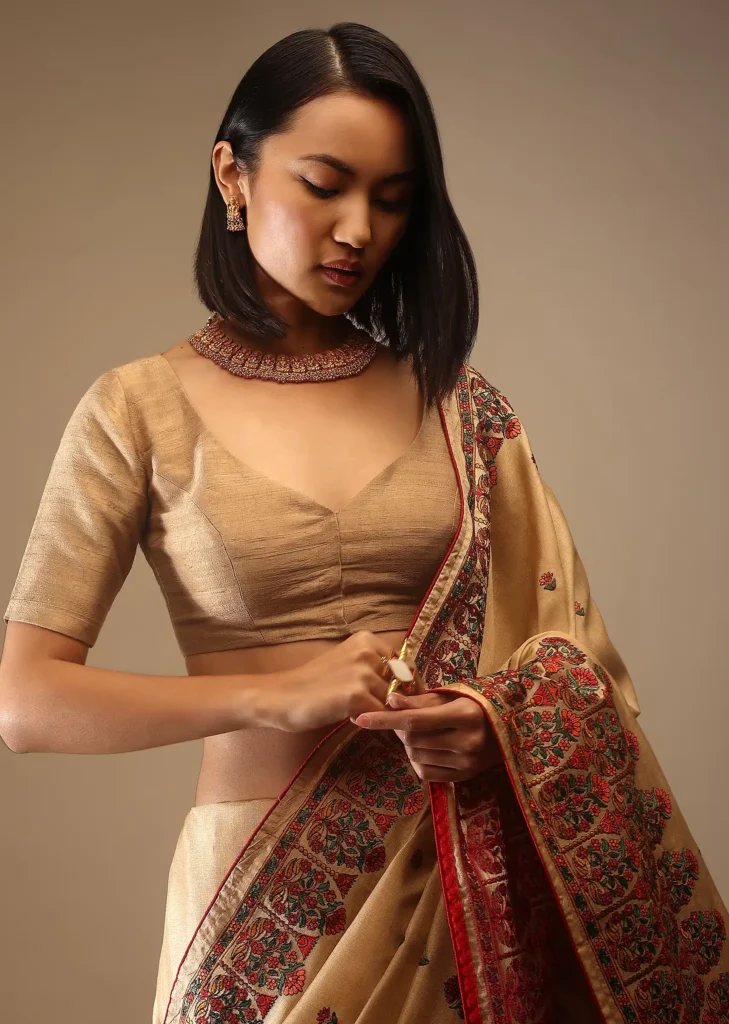 Apple Cut Blouse Designs