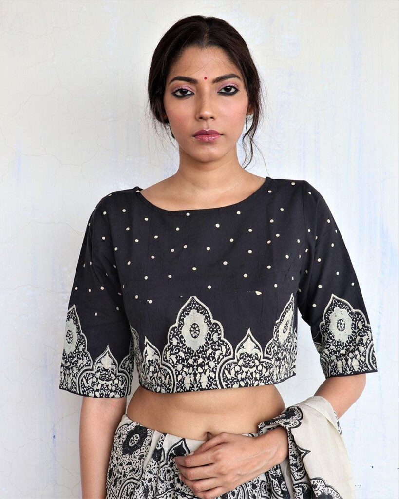 Block Printed Blouse