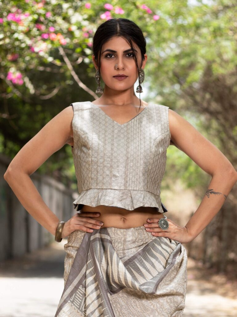 Cute Kerala Skirt and Blouse Designs