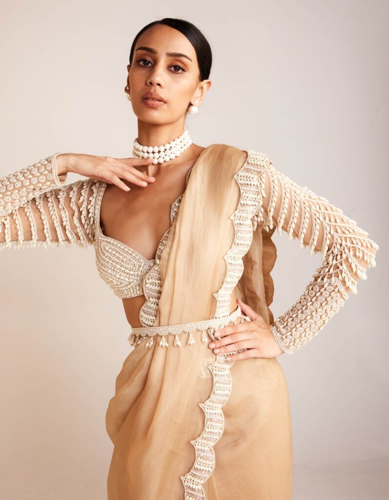 Full Sleeve Apple Cut Blouse