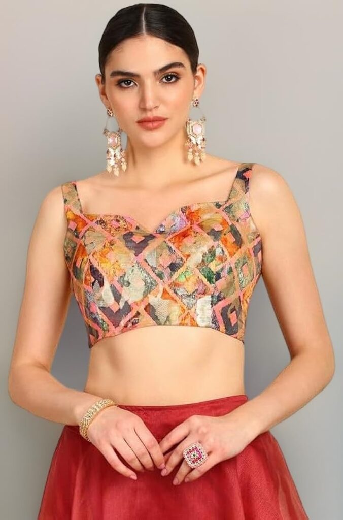 Padded Blouse Design