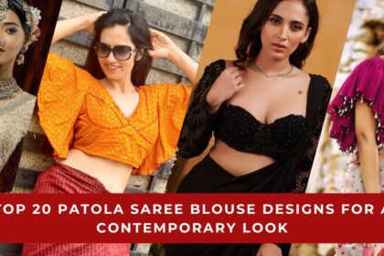 Patola Saree Blouse Designs for a Contemporary Look